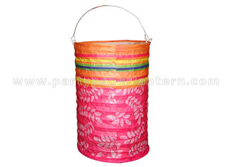 China Colorful Printed Wedding Hanging Paper Candle Lanterns For Party Decoration Customized supplier