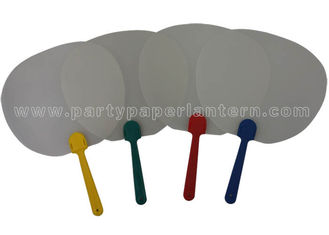 China Plain PP Hand Fans For Promotion supplier