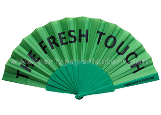 China Simple Design Printed Fabric Hand Fan 8 Inch 9 Inch 12 Inch Customized supplier