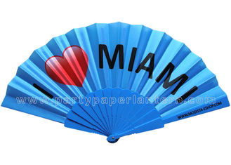 China Promotion , Gift , Premium Personalised Hand Held Fans / Souvenir Hand Fans supplier