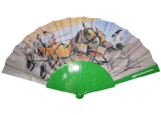 China Fabric Hand Fans For Promotion , Gift supplier