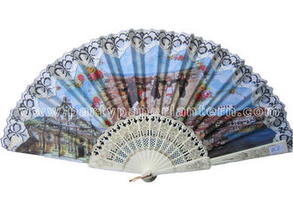 China Folk Style Lace Hand Fans Traditional supplier