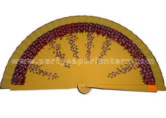 China Variety colors folding wooden hand fans for wedding favors personalized supplier