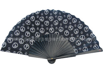 China Custom Printed Wooden Unique Hand Fan With A Different Style For Daily Use supplier