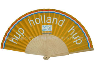 China Promotion , Gift,  Souvenirs Wooden Hand Fan For Advertising Or Other Events supplier