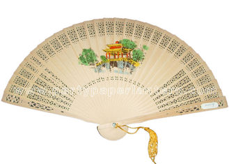 China Fragrant  Wooden Hand Fans supplier