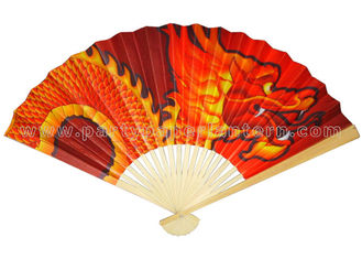 China Unique Bamboo Hand Folding Fans supplier