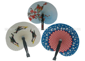 China Custom personalized paper fans for weddings , birthday party , prom supplier