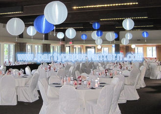 China Handmade Circle Party Paper Lantern For Outdoor Decoration Dreamlike , OEM Service supplier