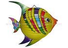 Distinctive Colorful Animal Paper Lanterns / Custom Fish Paper Lanterns