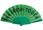 China Simple Design Printed Fabric Hand Fan 8 Inch 9 Inch 12 Inch Customized factory