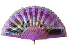 China Tourist  Attractions  Lace Hand Fans ,  Premium / Souvenirs Hand Fans factory