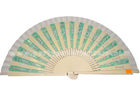 China 8” 9” 12”  Wooden Folding Fan For Souvenirs , Premium / Ladies Hand Held Fan factory