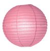 China Outdoor Hanging 6 Inch Pink Party Paper Lantern Decoration Wedding factory