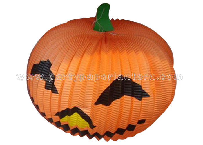 Halloween Designs Pumpkin Paper Lantern For Home Decoration , Party , Toys