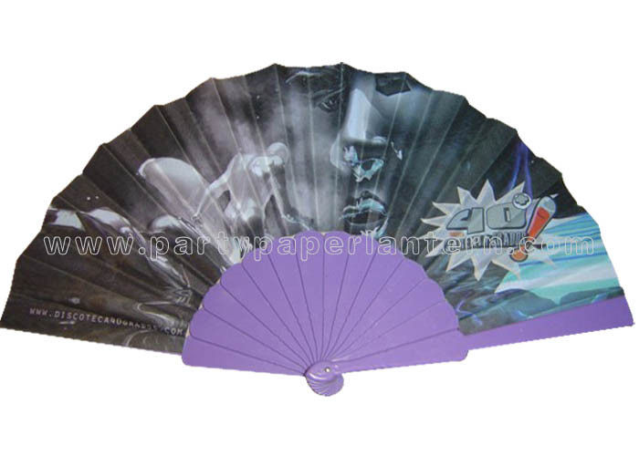 Fabric Hand Fans For Promotion , Gift