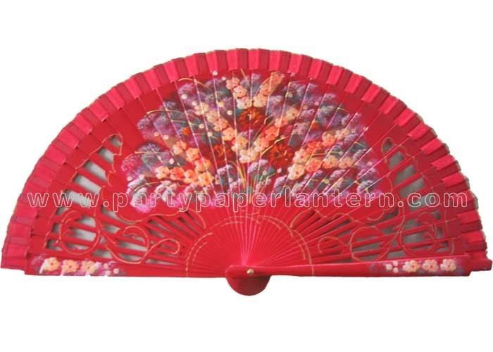 Decorative wooden hand Fans party favorite ,  wedding / party hand fans