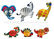Collapsible Animal Paper Lanterns , Aebra / Owl Paper Lanterns For Toys supplier