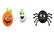 Halloween Designs Pumpkin Paper Lantern For Home Decoration , Party , Toys supplier