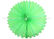 Party or Event Green , Yellow Paper Fan Decorations , Hanging Paper Fan Decorations supplier