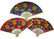 Chinese Painting Printed Bamboo Paper Fans For Promotion , Gifts , Souvenir Artistical supplier