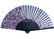 Sakura Printed Japanese Hand Held Fans with Bamboo Ribs for holiday parties supplier