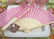 Solid Color Printed Bamboo Fabric Hand  Fan For Promotion , Gifts With Variety Colors supplier
