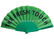Simple Design Printed Fabric Hand Fan 8 Inch 9 Inch 12 Inch Customized supplier