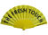 Simple Design Printed Fabric Hand Fans 8 Inch 9 Inch 12 Inch Customized supplier