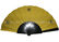 Custom Printed Hand Fan / Yellow , Black , White Rustic Wedding Fan supplier