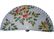 China Hand Drawn Patterns Wooden Hand Fan For Gift , Souvenirs , Holiday Parties Esthetical exporter