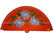 Hand drawn Patterns Wooden Hand Fans For Gift , Souvenirs , holiday parties supplier