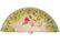 Custom Wedding Hand Fan With TC Fabric and Wooden Ribs Hand-painted supplier