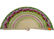 Aesthetical Hand Painted Design Hand Held Wooden Fans For Birthday Celebrations supplier