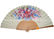 Transfer Printing Wooden Hand Fans For Promotion , Gift , Souvenirs Aesthetical supplier