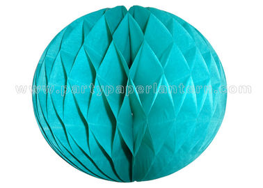 China Customized Colorful Round Paper Honeycomb Balls 6-18 Inch 100% Handmade distributor