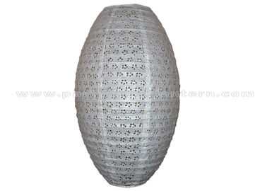 China Unique Shaped Eyelet Paper Lanterns For Party Decoration Customized Size and Color distributor