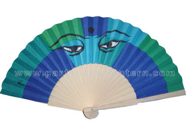 China Transfer Printing Wooden Hand Fan For Gift , Souvenirs , Premium Unique distributor
